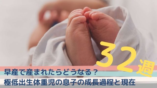 32週で出産【早産で産まれたらどうなる？低置胎盤だった私と極低出生体重児】